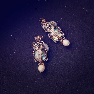 New Beetle earrings